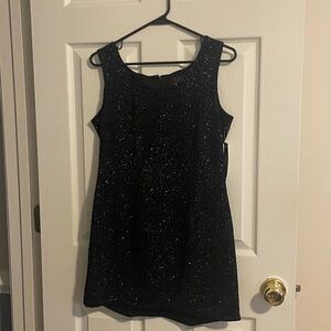 Chic Black Sleeveless Mini Dress